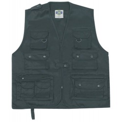 GILET MULTIPOCHES NEUTRE