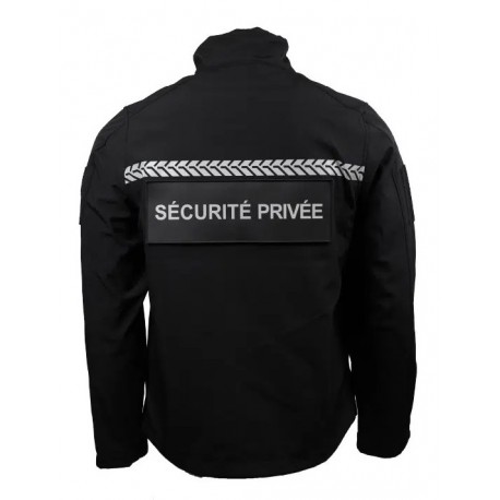 BLOUSON SOFTSHELL SÉCURITÉ PRIVÉE GK