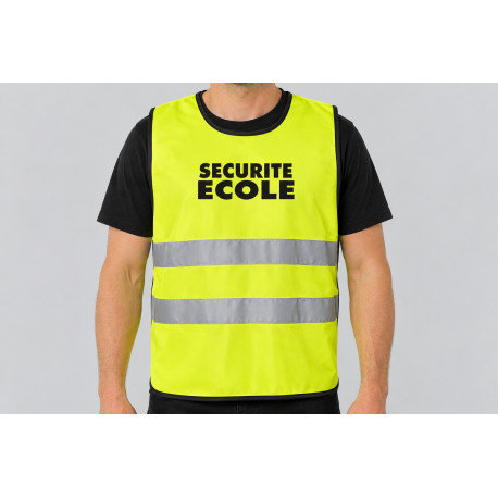 GILET HV SECURITE ECOLE